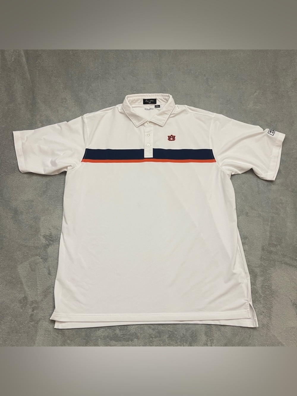 Byron Nelson Driway Auburn Tigers Performance Polo Golf Shirt Men’s 2XL